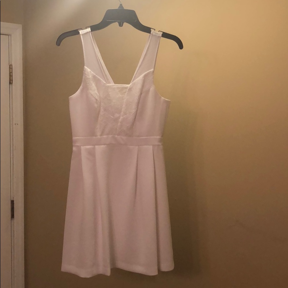 BCBG White Dress